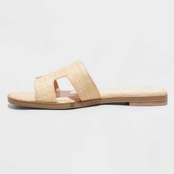 NWT Women's Nina Slide Sandals - A New Day
Beige - Picture 3 of 8